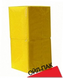 Салфетки бумажные Биг Пак/33х33 /Желтый 1-сл