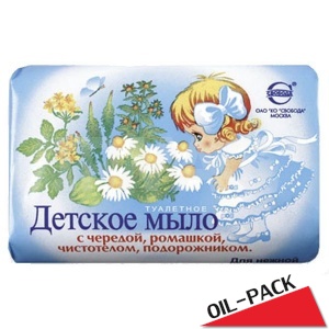 Детское мыло с травами.