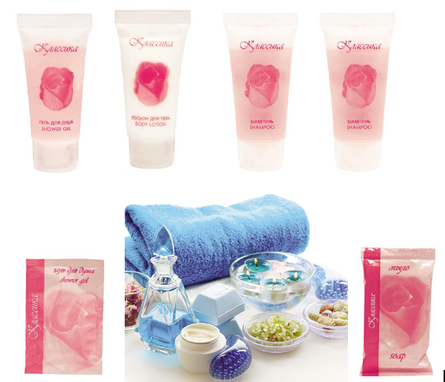 Гостиничная косметика серия Spa Гигиенические Средства 