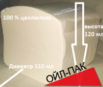 АРТ.KР-1-201-АЕ Туалетная бумага V вложение 250 листов Производитель "Ойл Пак"
